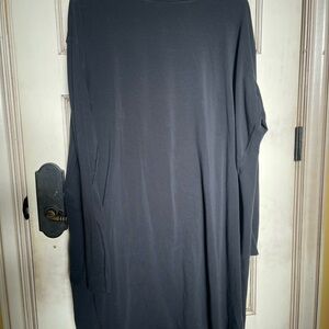 lululemon Back in Action Long Sleeve Dress Black Size 12